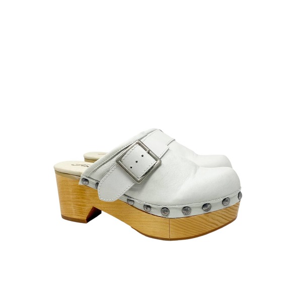 Free People Culver City Clog Cloud White Size 6 - Picture 3 of 13